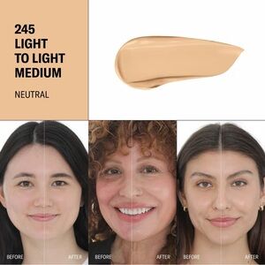 Youthforia 245 Date Night Skin Tint Serum Foundation- light to medium w neutral